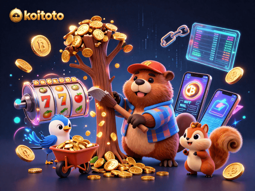 Koitoto menghadirkan slot gacor yang menyenangkan dengan karakter unik dan simbol permainan yang menarik