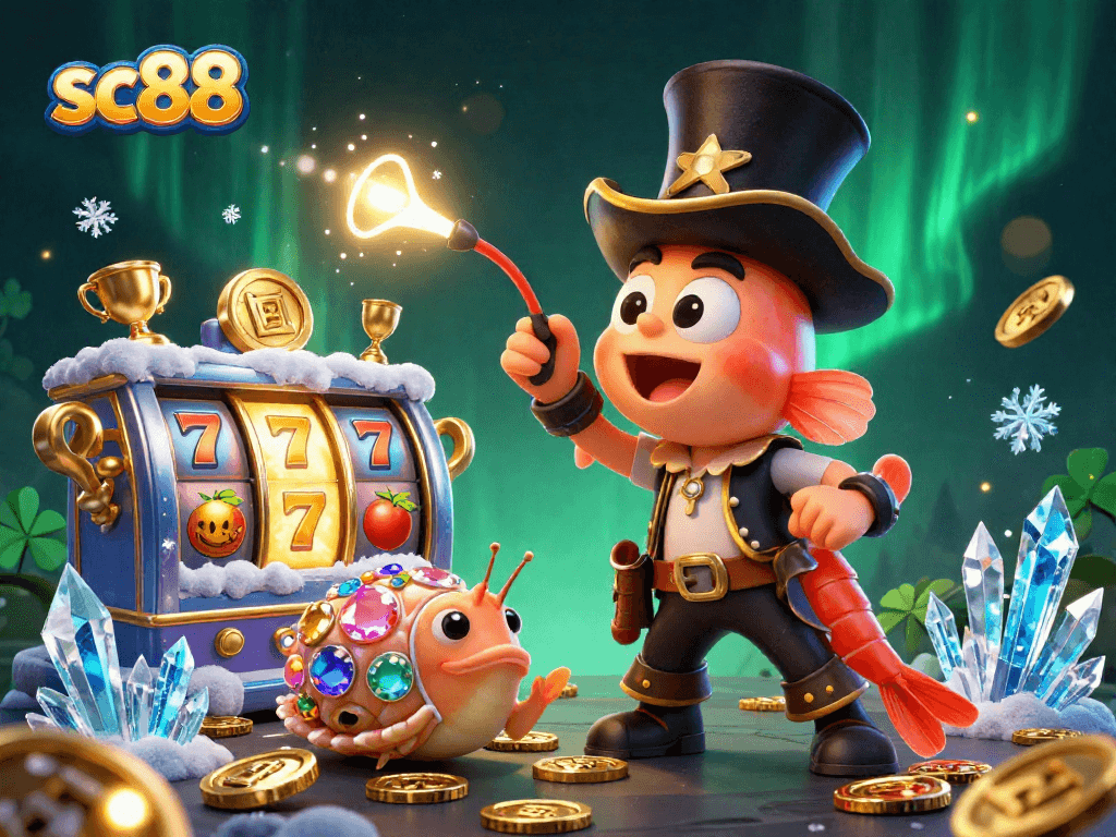 Experience sc88 with the deep-sea anglerfish leading an exciting jackpot adventure.