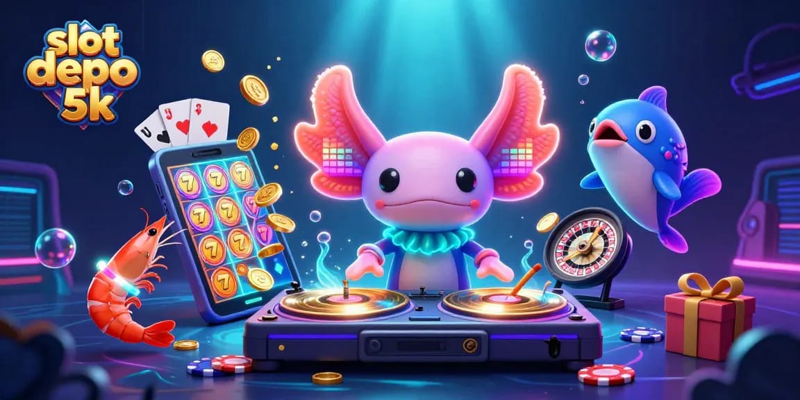 Experience the thrilling gameplay and winning excitement at slot depo 5k with colorful slot games and vibrant characters.