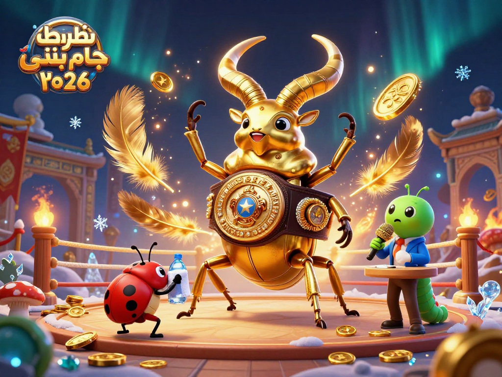 Experience شرط بندی جام جهانی ۲۰۲۶ with a vibrant 3D rendering showcasing betting excitement.