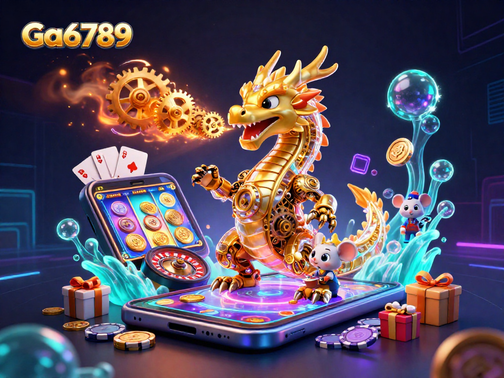 Spin the reels with Ga6789's vibrant slots and engaging gaming atmosphere.