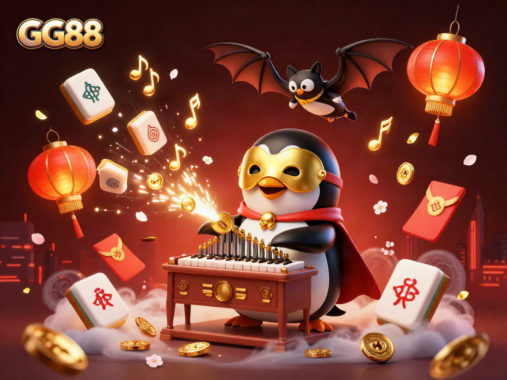Engage in thrilling gameplay at GG88 with vibrant casino elements and dynamic characters.