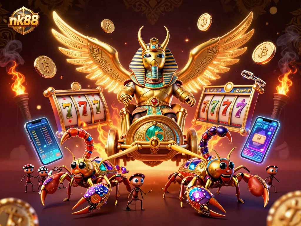 Win jackpots at nk88 with exciting slot games featuring vibrant casino symbols.