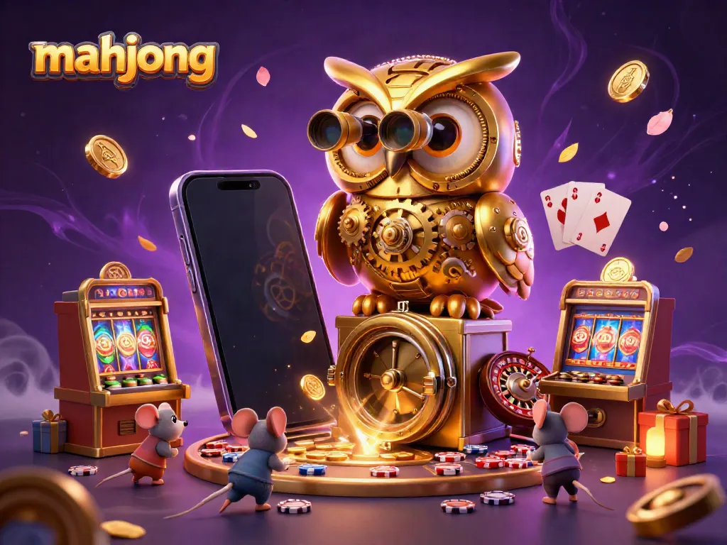Spin mahjong-themed slot reels and win gold coins in a vibrant casino setting.