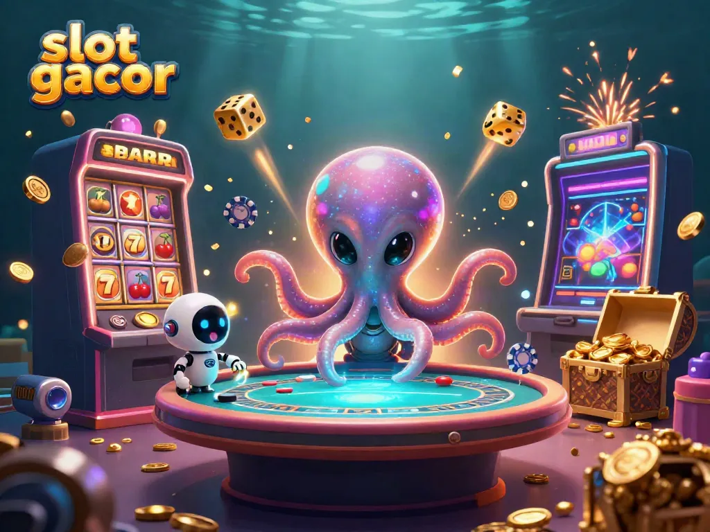 Gali peluang kemenangan dengan slot gacor yang menampilkan jackpot penuh keceriaan dan karakter menarik.