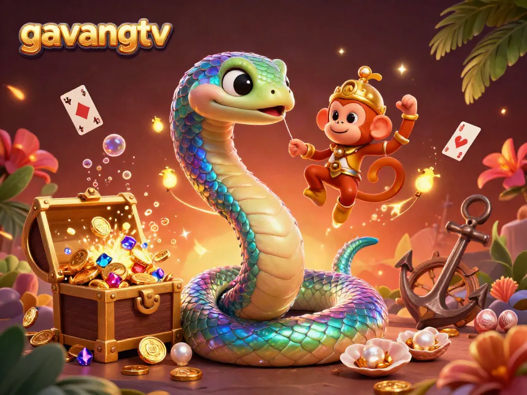 Experience thrilling gameplay at gavangtv with vibrant characters and casino assets
