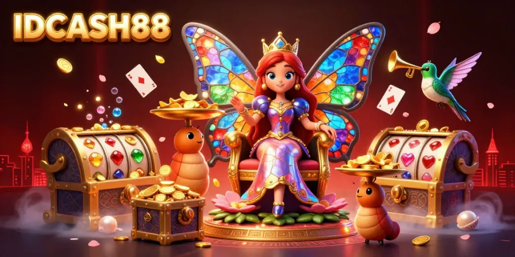 Play thrilling games at IDCASH88, where slot reels and treasures await exciting wins!