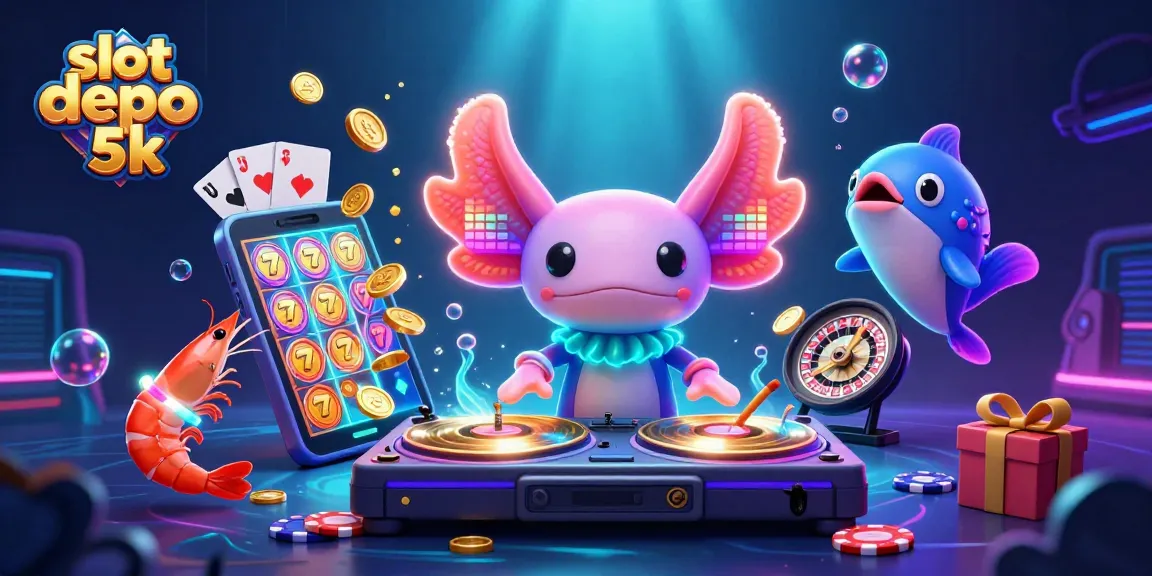 Experience the thrilling gameplay and winning excitement at slot depo 5k with colorful slot games and vibrant characters.