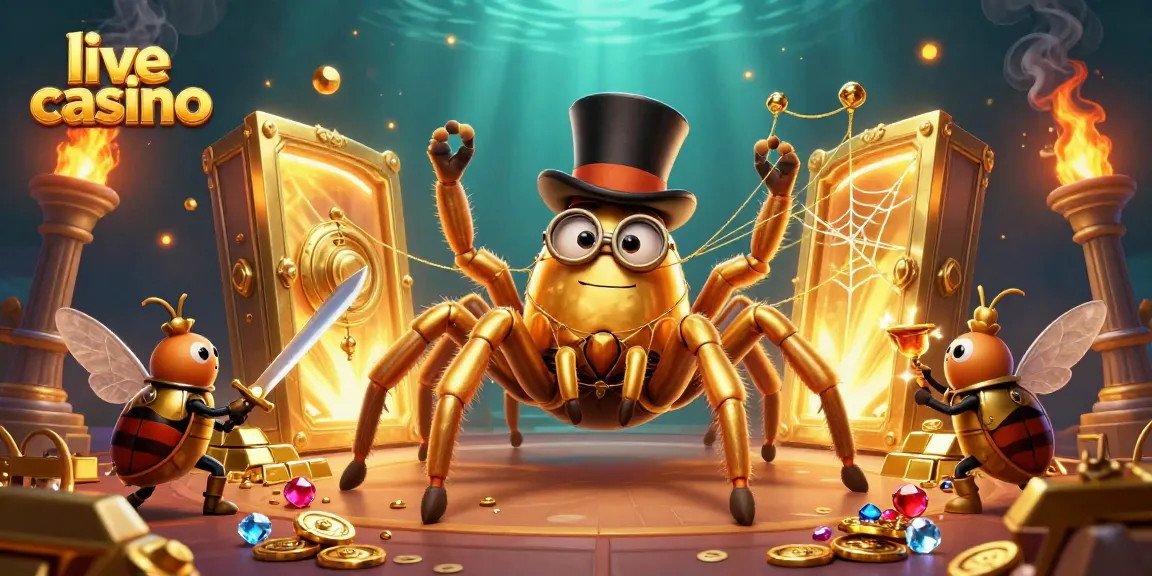 Menikmati pengalaman live casino dengan dealer nyata dalam ilustrasi 3D yang menarik.