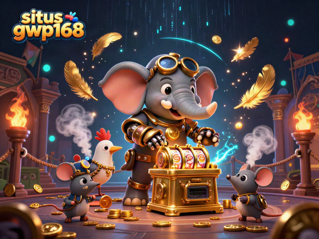 Permainan seru di situs gwp168 dengan elemen slot dan energi steampunk yang menarik.