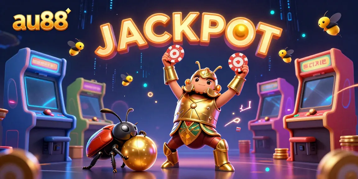 Experience thrilling wins with au88 as beetle champions celebrate a vibrant casino jackpot!
