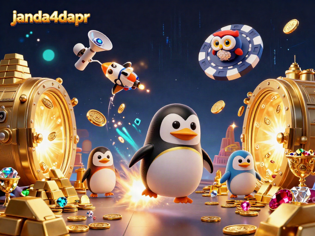Menangkan keseruan di janda4dapr dengan penguin emas dan kasino luar angkasa yang mengagumkan.