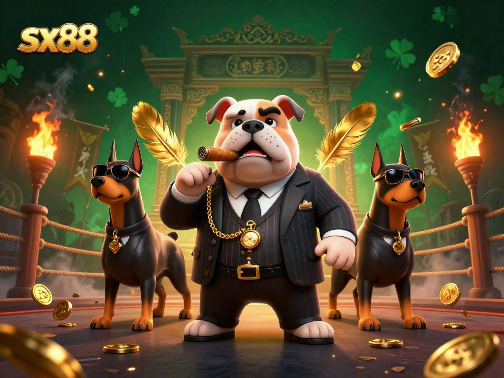 Experience thrilling gaming at sx88 with exclusive promos, vibrant casino elements, and dynamic character action.