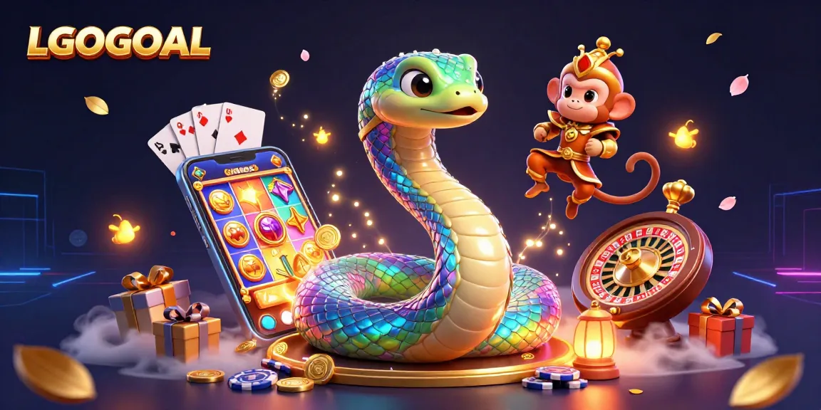 Win big with LGOGOAL while enjoying vibrant 3D gaming action and lively casino elements.
