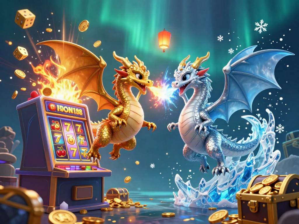 Engage with IDCOIN188's thrilling slot adventure featuring dragon-themed elements and interactive casino games!