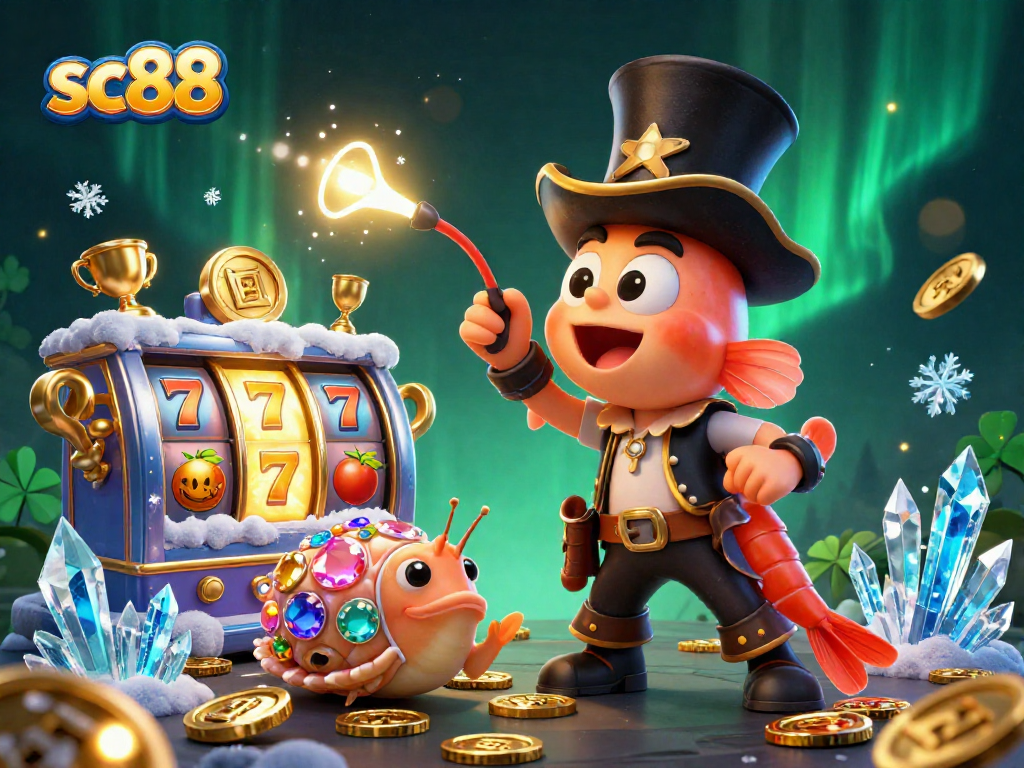 Experience sc88 with the deep-sea anglerfish leading an exciting jackpot adventure.