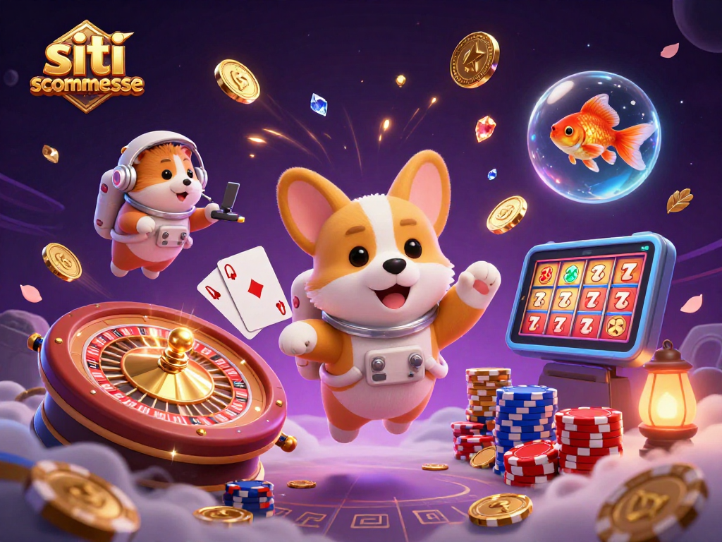 Scopri i siti scommesse con i migliori giochi e quote eccezionali nella nostra illustrazione 3D.