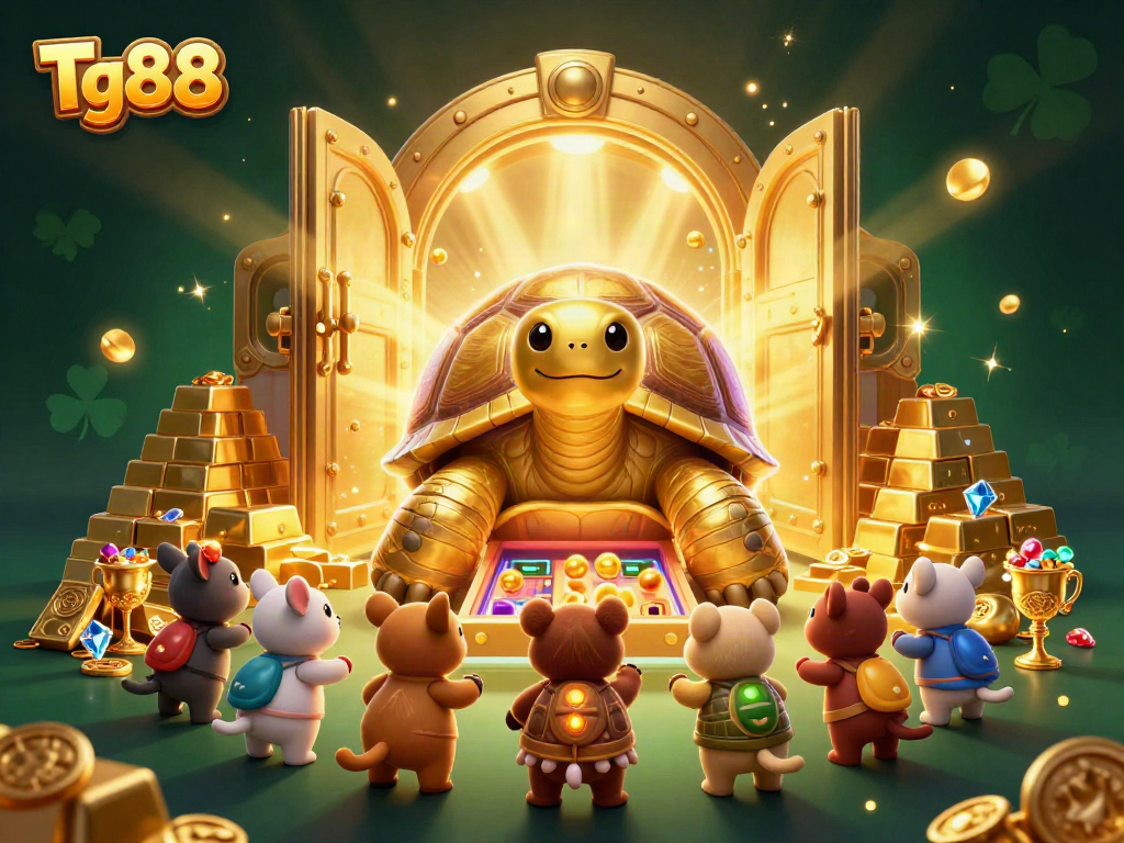 Experience the thrill of Tg88's vibrant online casino adventure with exciting play elements.