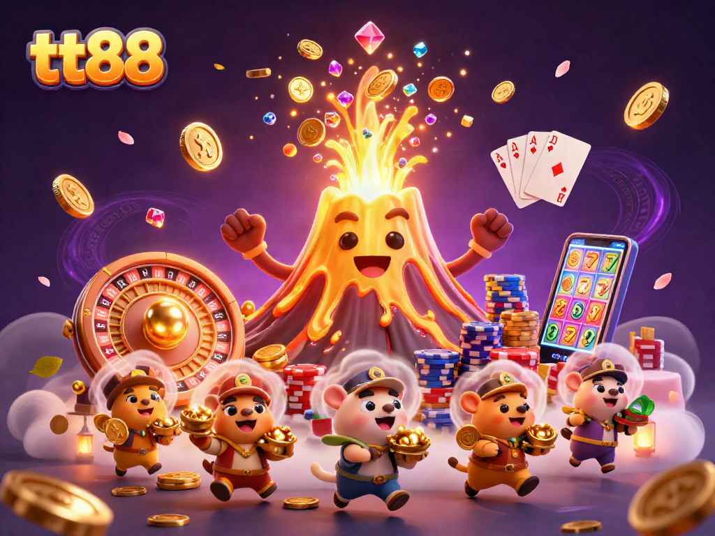 Experience the excitement at tt88 with golden volcano treasures and thrilling casino games.