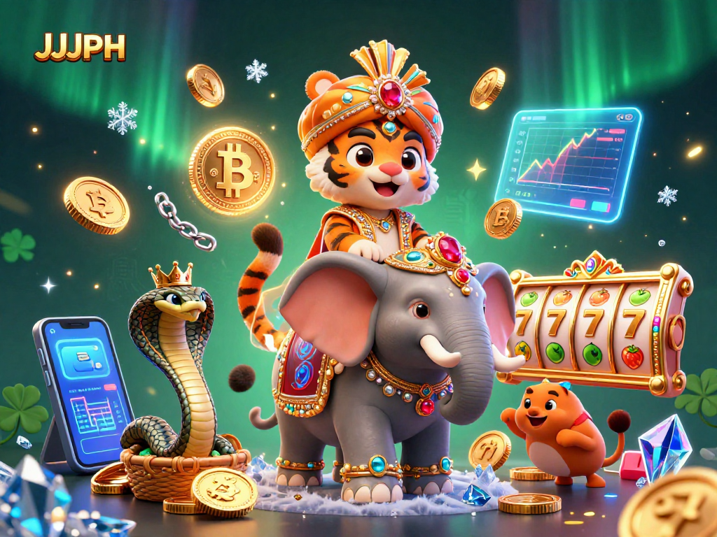 Subukan ang JJJPH sa kakaibang 3D casino na may hari, elepante at mga cryptocurrency.