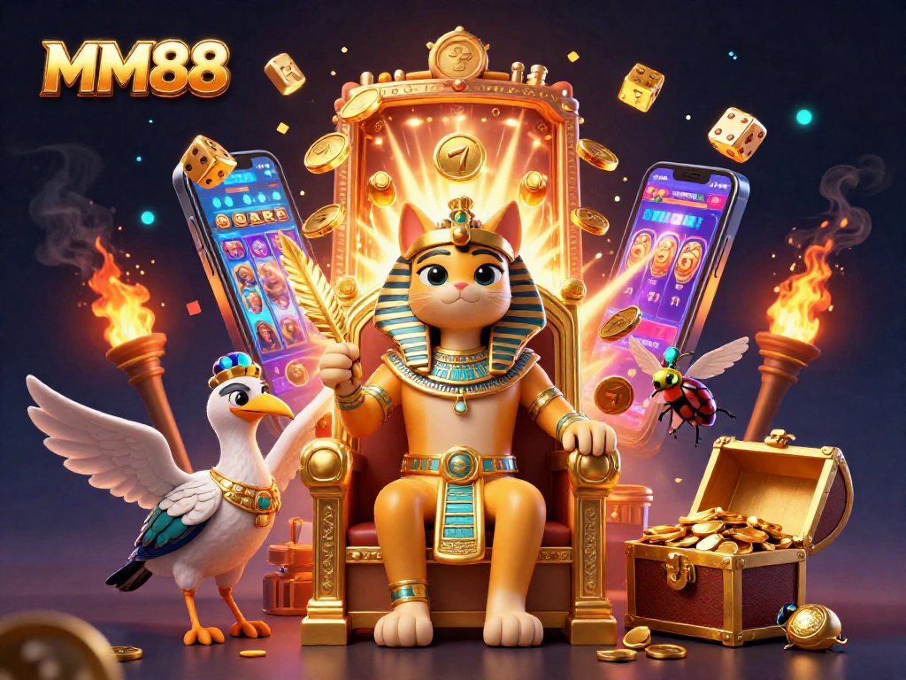 Engage in exciting gameplay at MM88 with vibrant slot machines and winning chances!