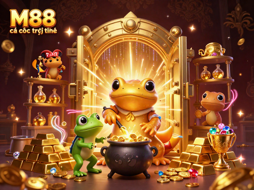 M88 cá cược trực tuyến mang đến trải nghiệm cực chất với vàng và đồ họa 3D tuyệt đẹp.