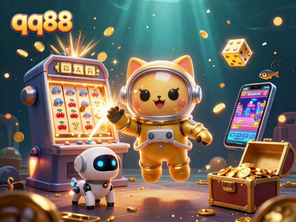 Experience thrilling wins with qq88 at a vibrant 3D casino universe filled with adventure!