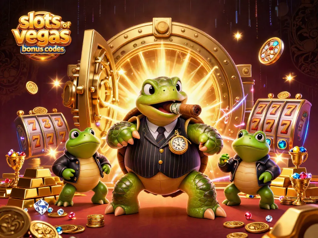 Step into the action with slots of vegas bonus codes while enjoying a vibrant casino scene filled with treasures.