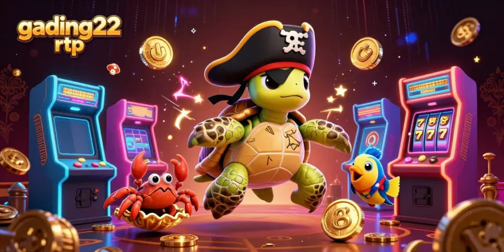 Experience thrilling gameplay with gading22 rtp, featuring charming characters and vibrant casino elements.