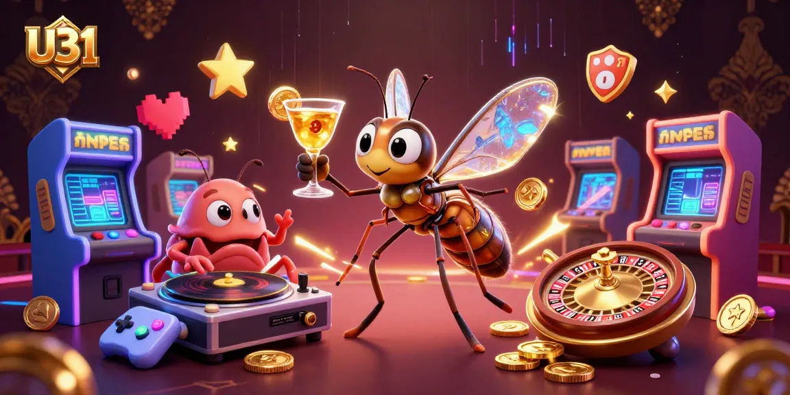 Experience the excitement of U31 with animated casino elements and dynamic visuals.