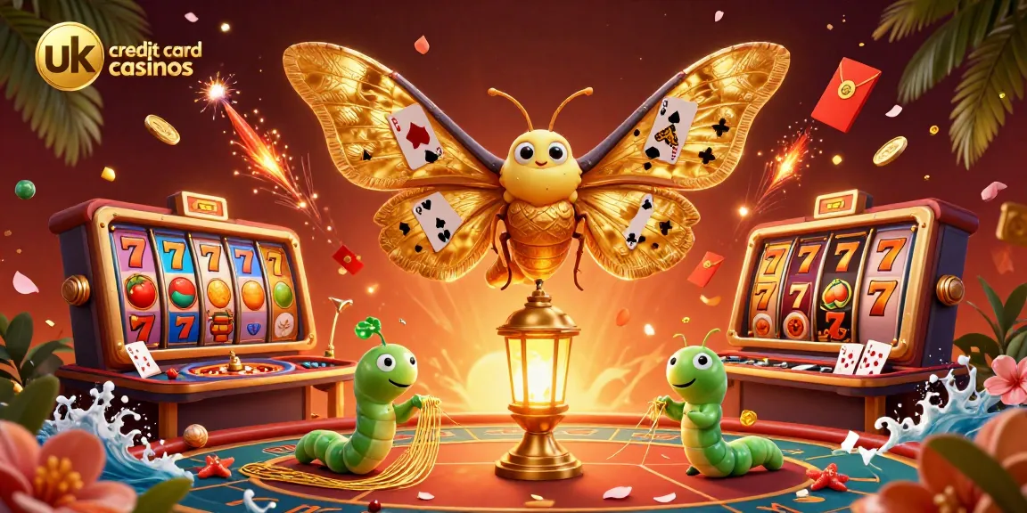 Experience the excitement of uk credit card casinos with vibrant casino scenes and captivating characters.