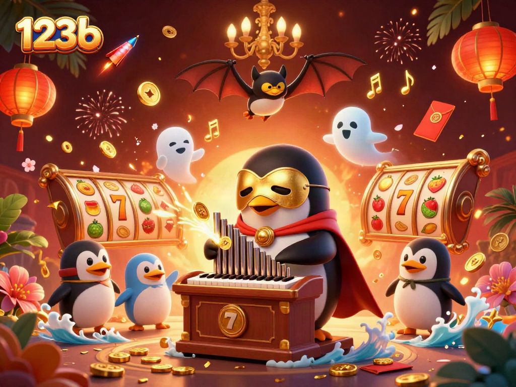 Experience thrilling gameplay with 123b's vibrant 3D casino illustration