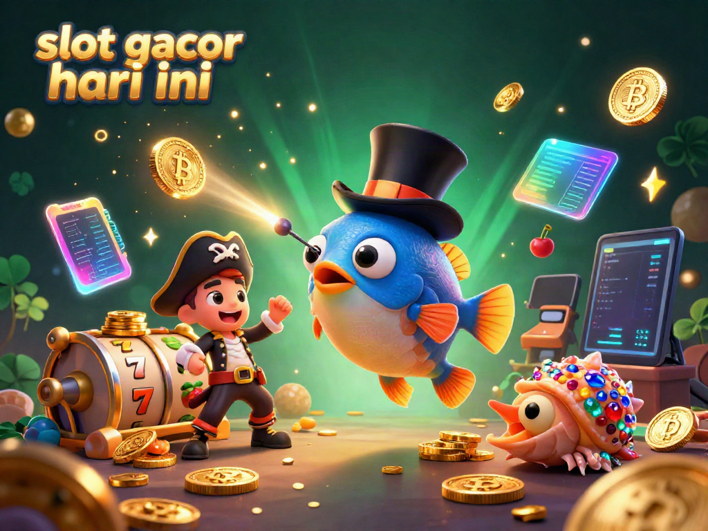 Menangkan slot gacor hari ini dengan ikan penggali, udang bajak laut, dan siput harta karun yang mengundang koin emas.
