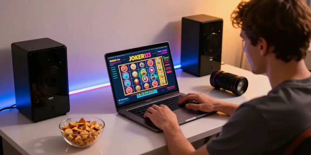 ผู้เล่นสนุกกับเกมสล็อตออนไลน์ joker124 ที่มุมเล่นเกมสมัยใหม่