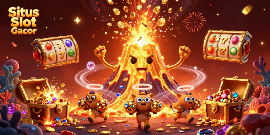 Situs Slot Gacor menampilkan petualangan emas, dengan karakter yang penuh harta karun di kasino