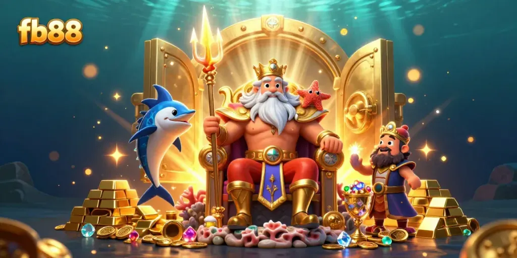 Experience thrilling moments with fb88 in this vibrant, dynamic casino-themed 3D illustration.