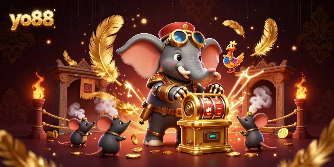 Play exciting games at yo88 with vibrant 3D steampunk characters, engaging slot action, and immersive visuals.