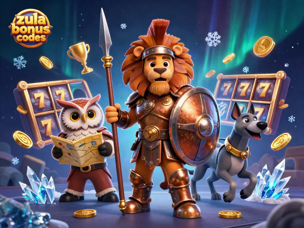 Discover zula casino bonus codes with a 3D illustration showcasing thrilling slots action.