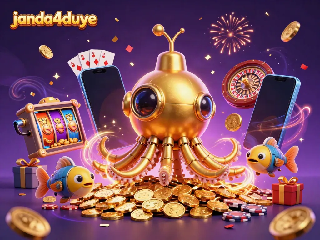 Permainan slot dari janda4duye memikat dengan permainan dinamis dalam ilustrasi 3D.