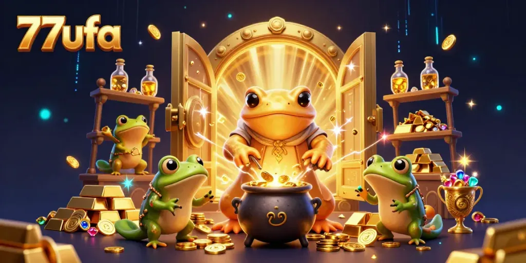 Engage with thrilling gaming at 77ufa, showcasing vibrant elements of online casino fun.