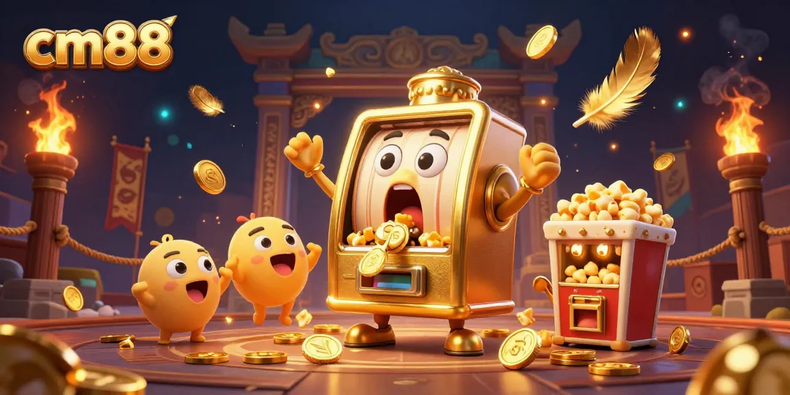 Experience cm88's exciting jackpot moments with golden slot machines and immersive casino elements!