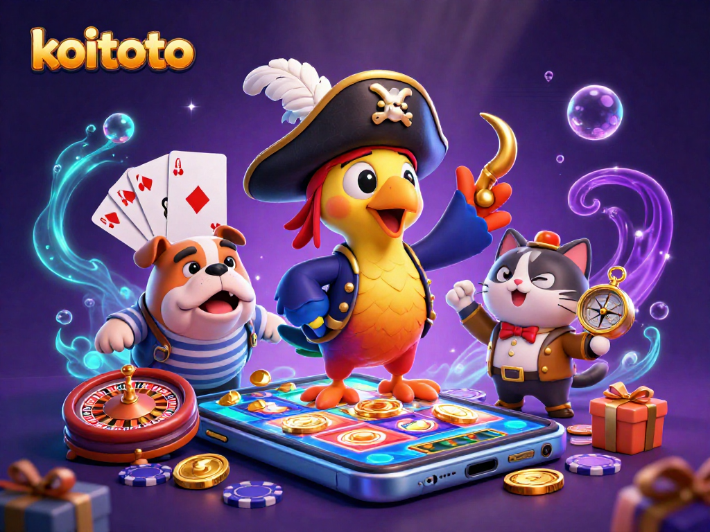 Koitoto menawarkan pengalaman bermain slot gacor dengan petualangan kasino yang menarik dan penuh visual menawan.