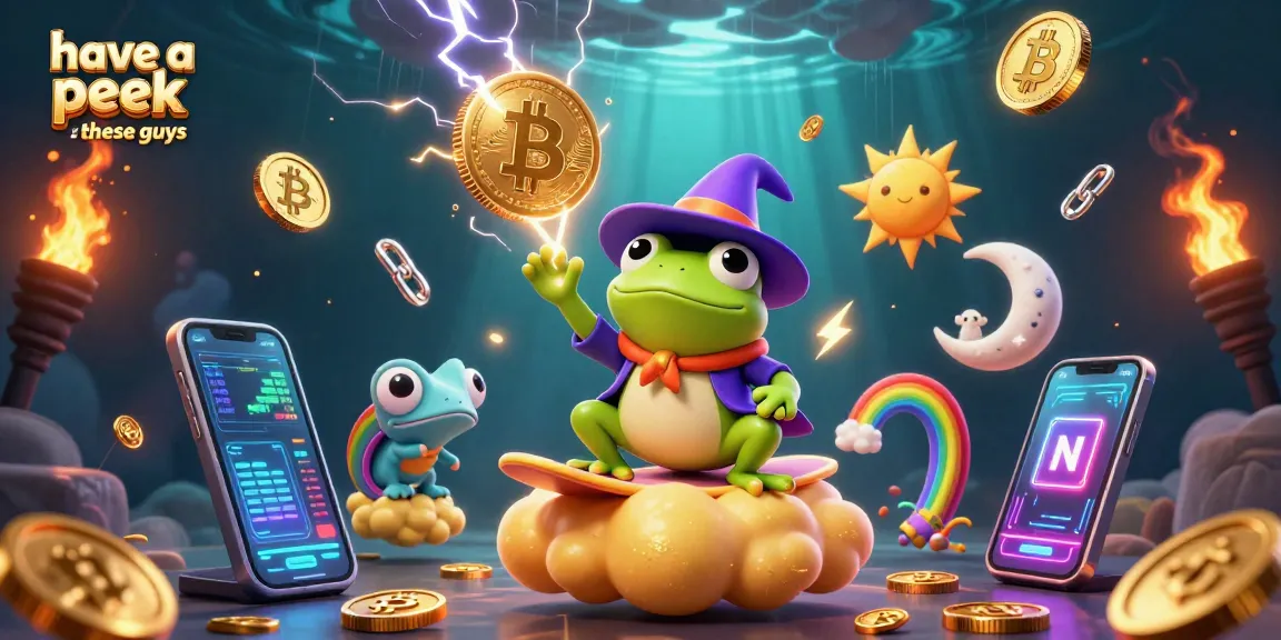 Spin to win with "have a peek at these guys" in an electrifying crypto casino scene.
