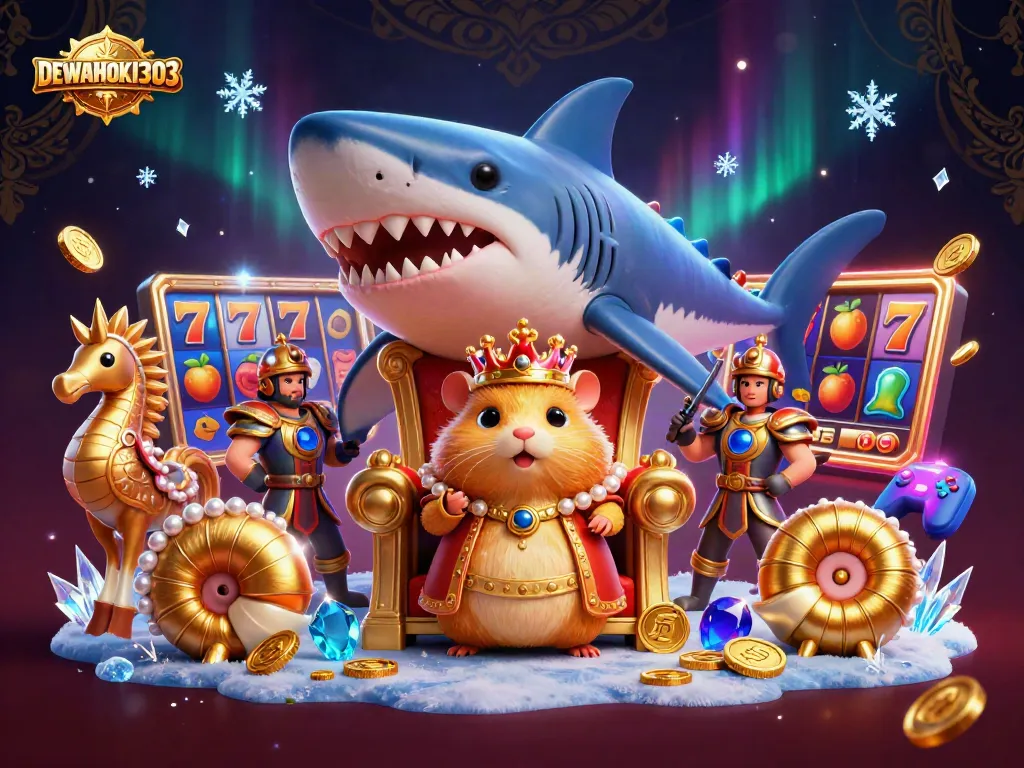 DEWAHOKI303 menghadirkan pengalaman bermain slot online dengan jackpot besar dalam ilustrasi menarik.