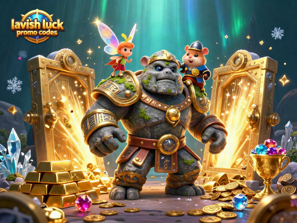 Experience the thrill of winning with lavish luck promo codes in a vibrant casino-inspired world.