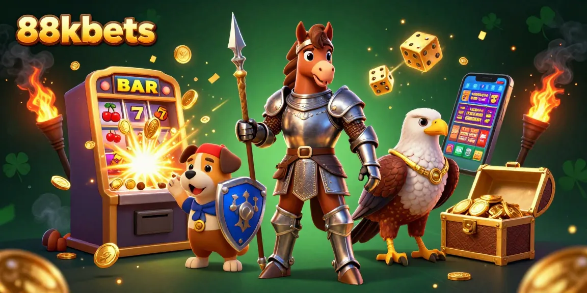 Spin the reels of excitement at 88kbets with medieval characters and extravagant jackpots!