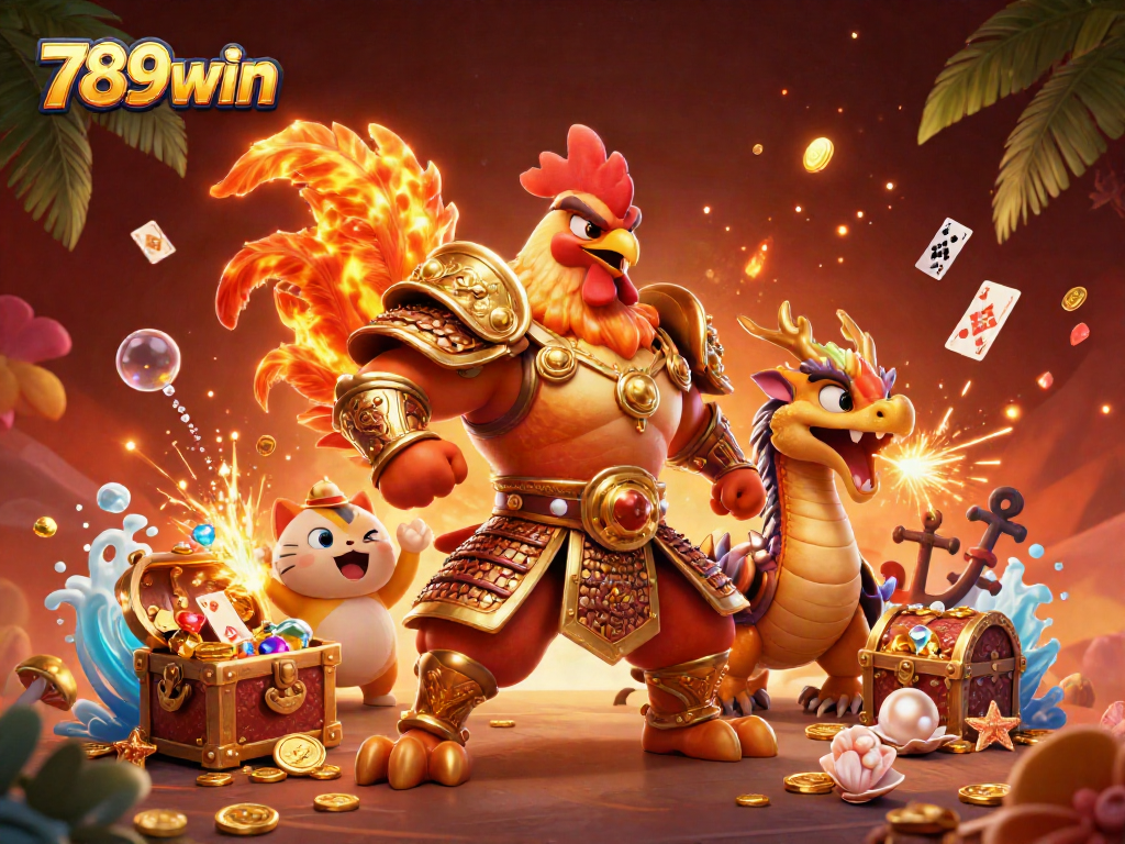 Experience exciting wins with a vibrant scene showcasing 789win’s thrilling casino games in action.